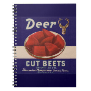 Carnet Les betteraves découpées de cerfs des années 1930