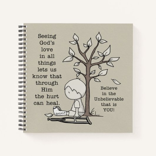 Carnet Les blessures peuvent guérir (Devant)