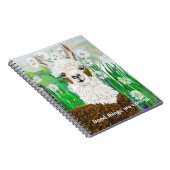 Carnet Les Bonnes Choses Viennent Mama Llama (Côté Droit)