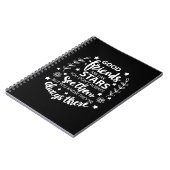 Carnet Les Bons Amis Sont Comme Des Étoiles (Côté gauche)