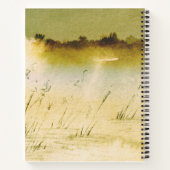 Carnet Les branches noires muet paysage aquarelle japonai (Dos)