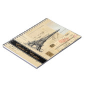 Carnet Les cartes postales françaises de Paris (Côté gauche)