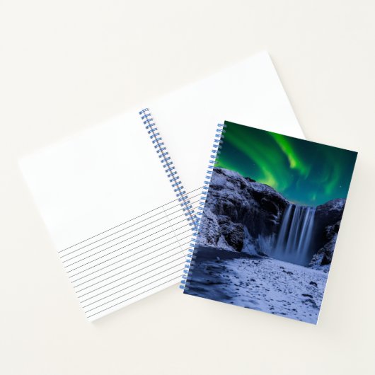 Carnet Les cascades | Cascade Skógafoss (Intérieur)