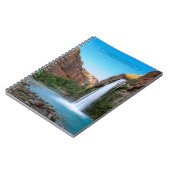 Carnet Les cascades | Chutes Havasu au coucher du soleil (Côté gauche)