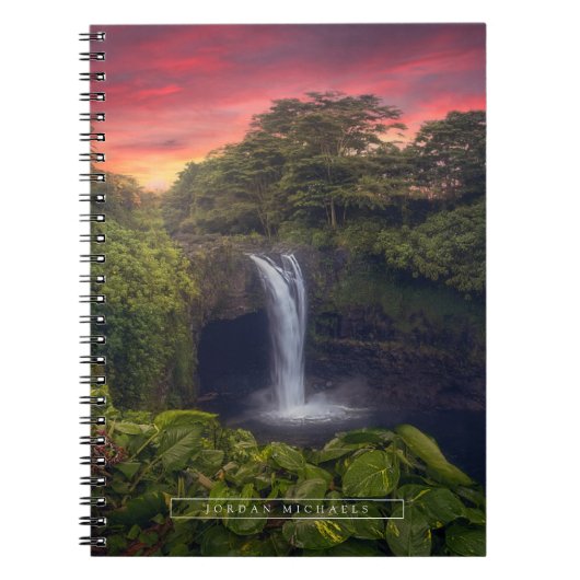 Carnet Les cascades | Rainbow Falls, Hilo, Hawaii (Devant)
