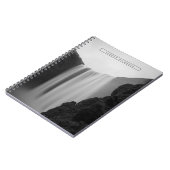 Carnet Les cascades | Skogafoss Cascade, Islande (Côté gauche)