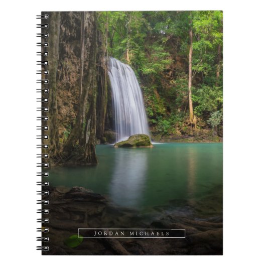 Carnet Les cascades | Spring Rainforest Waterfall Thaïlan (Devant)