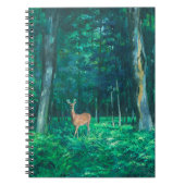 Carnet Les cerfs dans les bois (Devant)