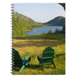 Carnet Les chaises Adirondack sur la pelouse de la Jordan