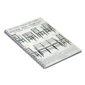 Carnet Les chaises Précipitation-Assises par Sussex, (Côté Droit)