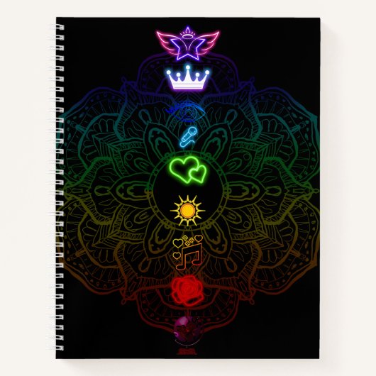 Carnet Les chakras ! (Devant)