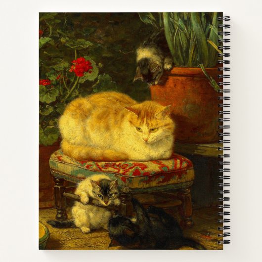 Carnet Les chatons en jeu (Dos)