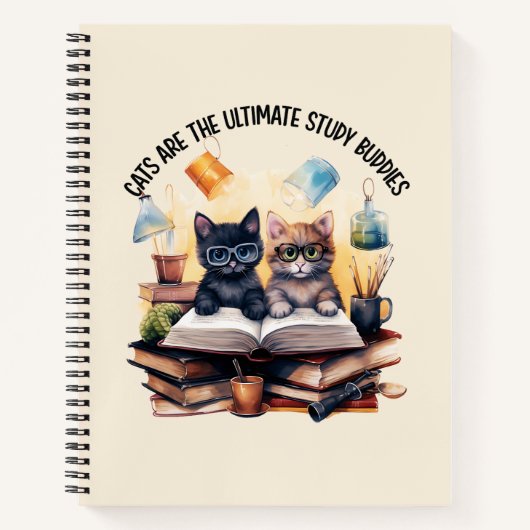 Carnet Les Chats Sont Les Derniers Étudiants (Devant)