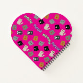 Carnet Les chats sont mon langage de l'amour (Dos)
