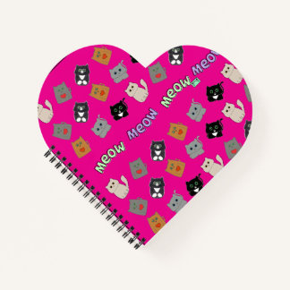 Carnet Les chats sont mon langage de l'amour
