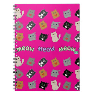 Carnet Les chats sont mon langage de l'amour