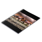 Carnet Les chevaux à la plage (Côté gauche)