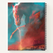 CARNET LES CHEVAUX SAUVAGES DÉSERTENT LA TEMPÊTE (Dos)