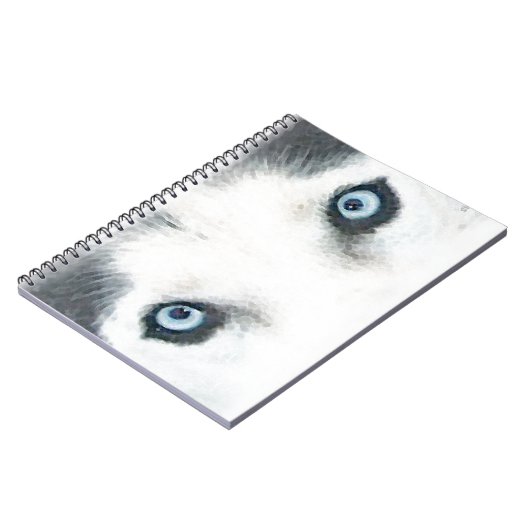 Carnet Les chiens observés par bleu peuvent voir le vent (Côté gauche)