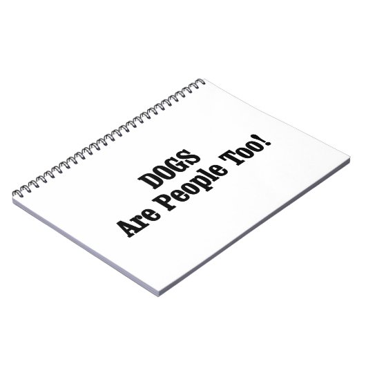 Carnet Les CHIENS Sont Aussi Des Gens ! (Côté gauche)
