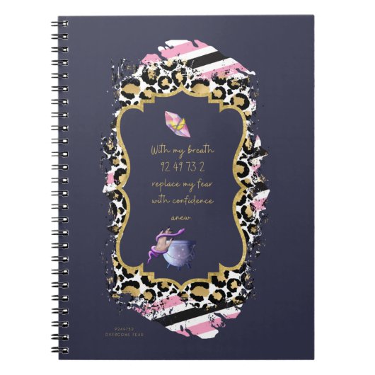 Carnet Les chiffres de Grabovoi pour la liberté de la peu (Devant)