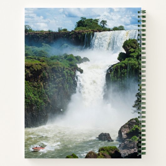Carnet Les Chutes D'Iguazu Entourées De Jungle (Dos)