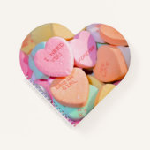 CARNET LES COEURS DE LA BOUGIE DE VALENTINE (Devant)