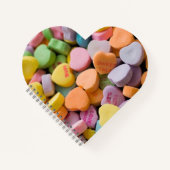 CARNET LES COEURS DE LA BOUGIE DE VALENTINE (Devant)