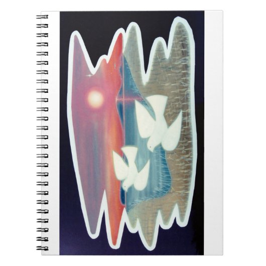 Carnet Les colombes (Devant)