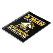 Carnet Les conducteurs d'excavateur ne sous-estiment jama (Côté gauche)