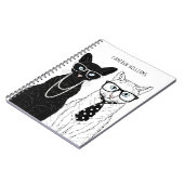 Carnet Les couples | de chat ajoutent votre nom (Côté gauche)