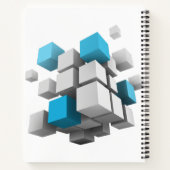 Carnet Les cubes 3D de SlipperyJoe sont un arrangement ca (Dos)