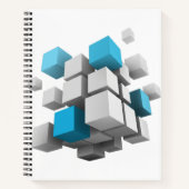 Carnet Les cubes 3D de SlipperyJoe sont un arrangement ca (Devant)