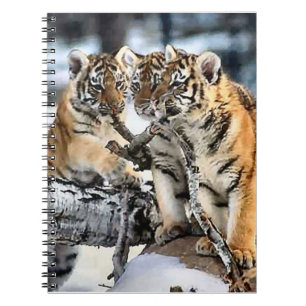 Carnet Les Cubes De Tigre En Jeu Amateurs De Faune