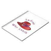 Carnet Les dames qui déjeunent (Côté gauche)