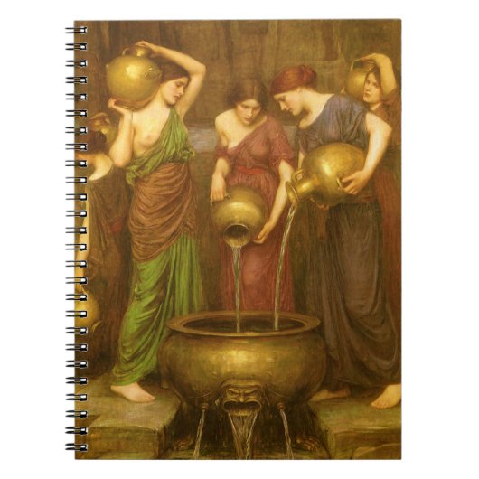 Carnet Les Danaides par John William Waterhouse (Devant)