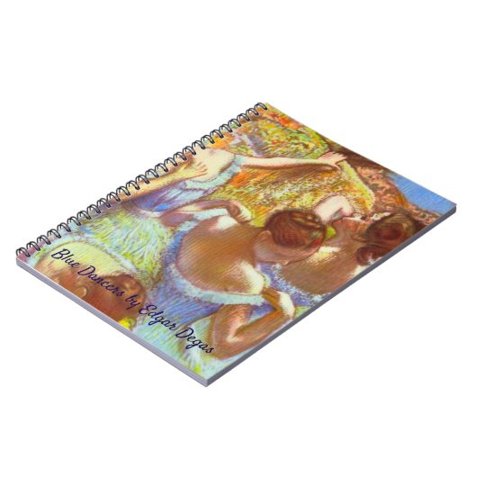 Carnet Les Danseurs Bleus par Edgar Degas (Côté gauche)