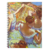 Carnet Les Danseurs Bleus par Edgar Degas (Devant)
