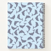 Carnet Les dauphins dans le Motif marin (Dos)