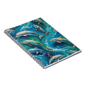 Carnet Les dauphins nagent (Côté Droit)