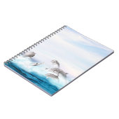 Carnet Les dauphins qui sautent (Côté gauche)