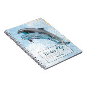 Carnet Les Dauphins Saupoudrent Dans L'Eau L'Artwork Côti (Côté Droit)