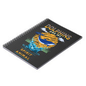 Carnet Les dauphins sont Mon Esprit Animal (Côté gauche)