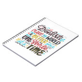 Carnet Les dentistes font au monde un meilleur endroit (Côté gauche)