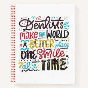 Carnet Les Dentistes Rendent Le Monde Meilleur