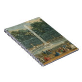 Carnet Les dômes dans le jardin à Versailles, pub. par (Côté Droit)