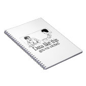 CARNET LES DONNÉES COMME CECI M'OBTIENNENT ONT EXCITÉ (Côté Droit)