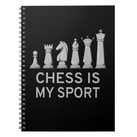 Carnet Les échecs sont mon sport (Devant)