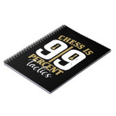 Carnet Les Échecs Sont Tactiques À 99% (Côté gauche)