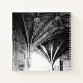 Carnet [Les Échos vivants] Croquis d'architecture gothiqu (Dos)